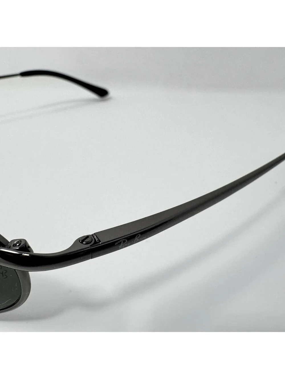 Ray-Ban RB8020 ORBS 004/48 Titanium Polarized Sunglasses 59-18
